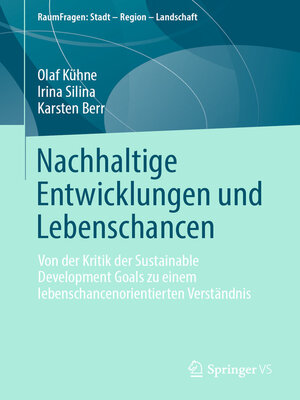 cover image of Nachhaltige Entwicklungen und Lebenschancen
